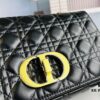 6930967c6e68136f4d9aa454 Large DIOR Caro Bag in Toffee Beige Calfskin with Cannage Stitching