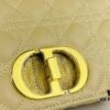 693096806e68136f4d9aa45e Dior Caro Mini Bag in Caramel Beige Calfskin with Cannage Stitching