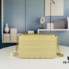 693096896e68136f4d9aa46f Large DIOR Caro Handbag in Caramel Beige Calfskin with Cannage Stitching
