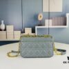 6930968b6e68136f4d9aa477 Dior Caro Small Bag in Caramel Beige Calfskin