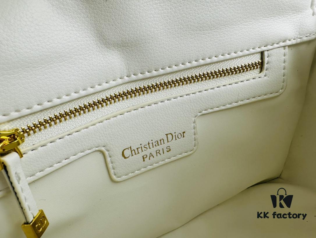 Dior Caro Small Bag in Caramel Beige Calfskin