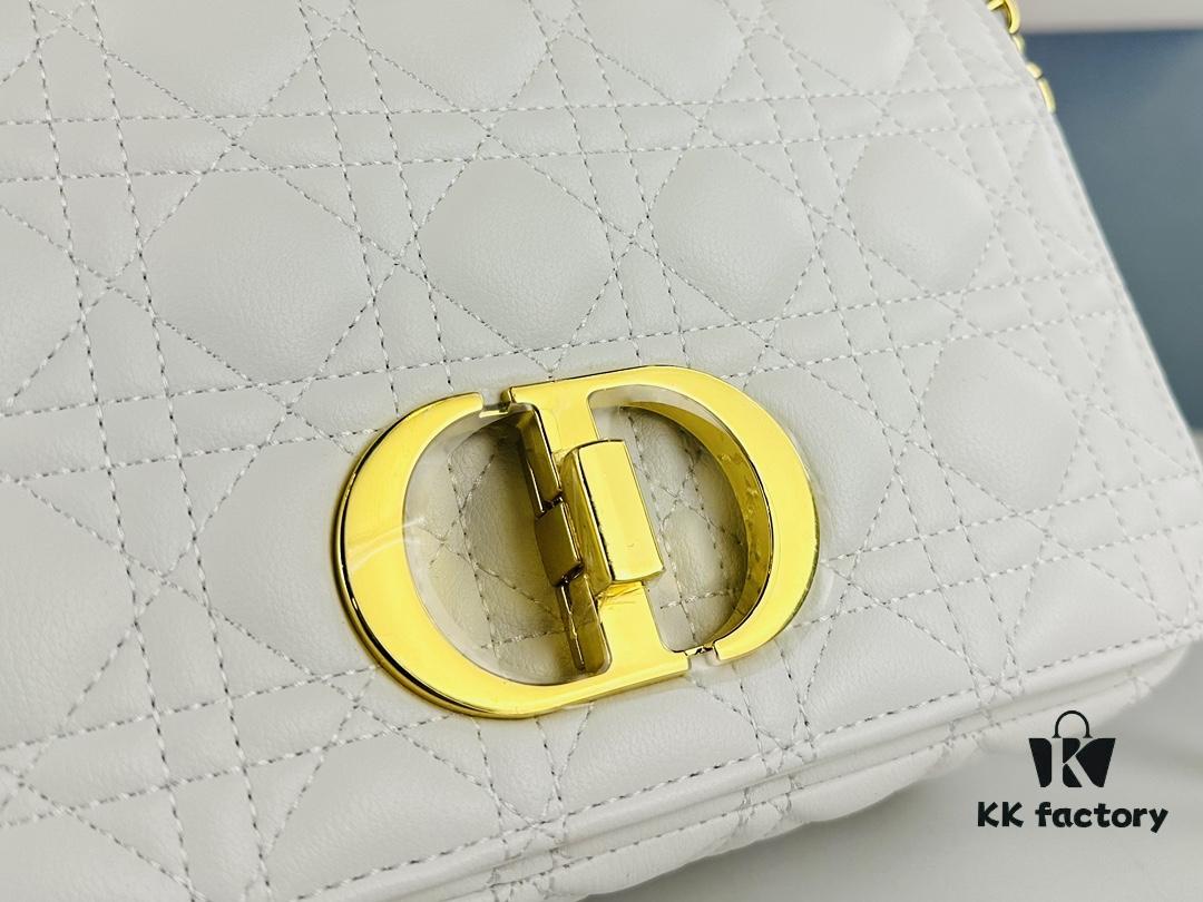 6930969d6e68136f4d9aa49e Medium Dior Caro Bag in Caramel Beige Calfskin Leather