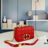 693096a36e68136f4d9aa4ac Dior Caro Small Handbag in Caramel Beige Calfskin with Cannage Stitching