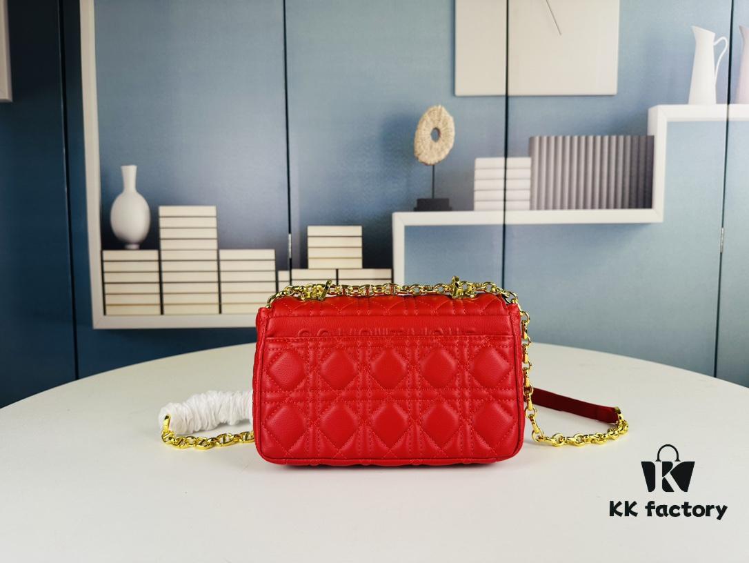 693096a46e68136f4d9aa4ad Dior Caro Small Handbag in Caramel Beige Calfskin with Cannage Stitching
