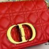 693096a46e68136f4d9aa4ae Dior Caro Small Handbag in Caramel Beige Calfskin with Cannage Stitching