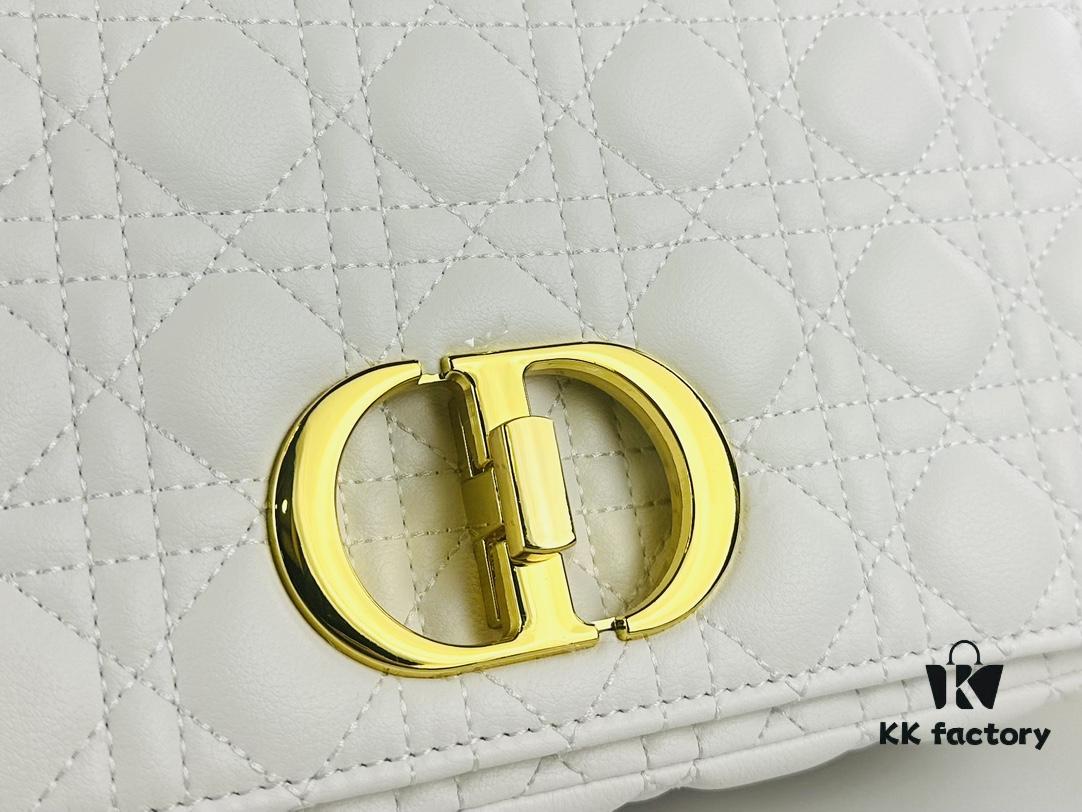 693096a56e68136f4d9aa4b0 Dior Caro Large Handbag in Caramel Beige Calfskin with Cannage Stitching
