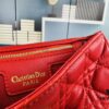 693096a66e68136f4d9aa4b3 Dior Caro Small Handbag in Caramel Beige Calfskin with Cannage Stitching