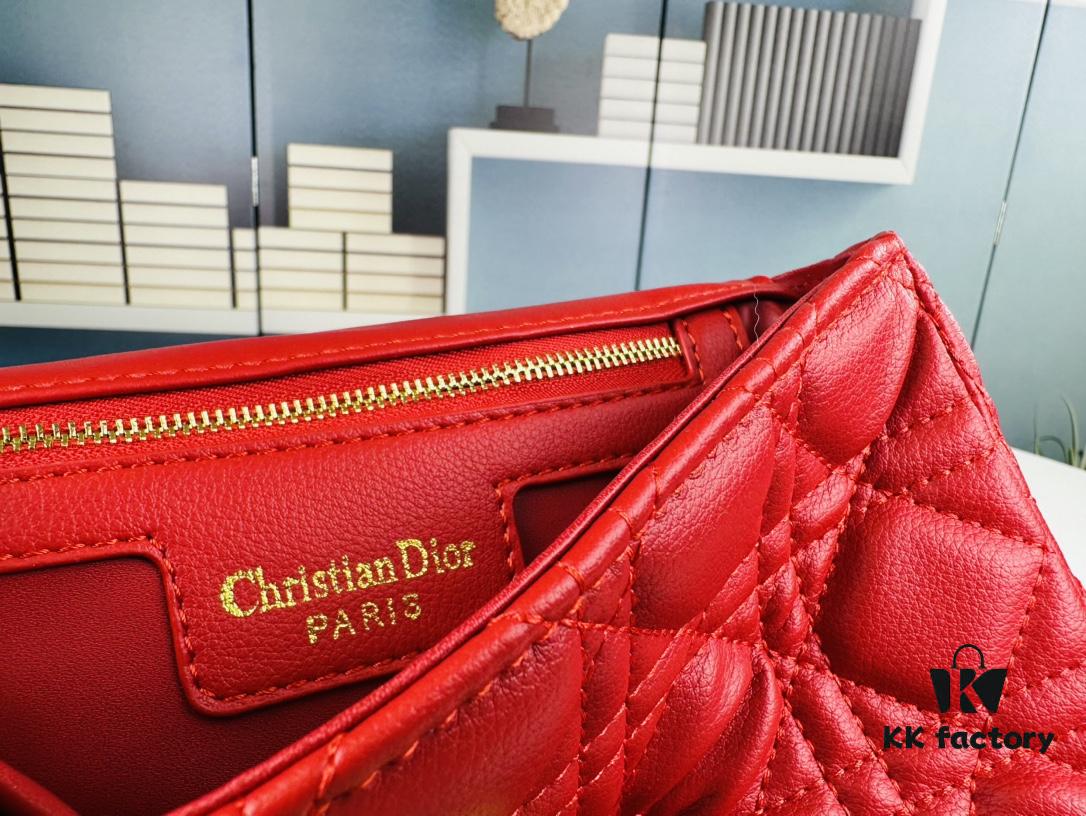 693096a66e68136f4d9aa4b3 Dior Caro Small Handbag in Caramel Beige Calfskin with Cannage Stitching