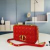 693096a76e68136f4d9aa4b6 Medium Dior Caro Bag in Caramel Beige Calfskin with Cannage Stitching