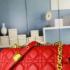 693096a96e68136f4d9aa4b9 Medium Dior Caro Bag in Caramel Beige Calfskin with Cannage Stitching