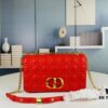 693096aa6e68136f4d9aa4bd Dior Caro Large Leather Handbag in Caramel Beige