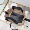 Dior Toujours Medium Bag in Beige Calfskin with Cannage Stitching