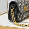 693096b86e68136f4d9aa4dc Upgraded Version with Box - Dior Bobby Bag, Retro Style Leather Texture, Sturdy Structure, Adjustable CD Enamel Chain