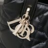 693096ff6e68136f4d9aa58a Dior Toujours Small Vertical Handbag in Black Calfskin Leather