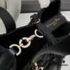 693097006e68136f4d9aa58c Dior Toujours Small Vertical Handbag in Black Calfskin Leather