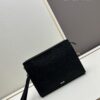 6930972a6e68136f4d9aa5f1 Dior Clutch with Box ||| This clutch is a signature piece from Dior, crafted meticulously from cowhide leather and inspired by the Dior archives. It features a prominent Dior logo on the front for elevated sophistication.