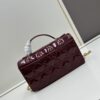 693097386e68136f4d9aa60b Lacquered Lady Dior Pearl Clutch Bag with Box