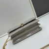 6930973d6e68136f4d9aa615 Lacquered Leather Lady Dior Pearl Clutch with Box