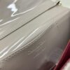 6930973f6e68136f4d9aa617 Lacquered Leather Lady Dior Pearl Clutch with Box