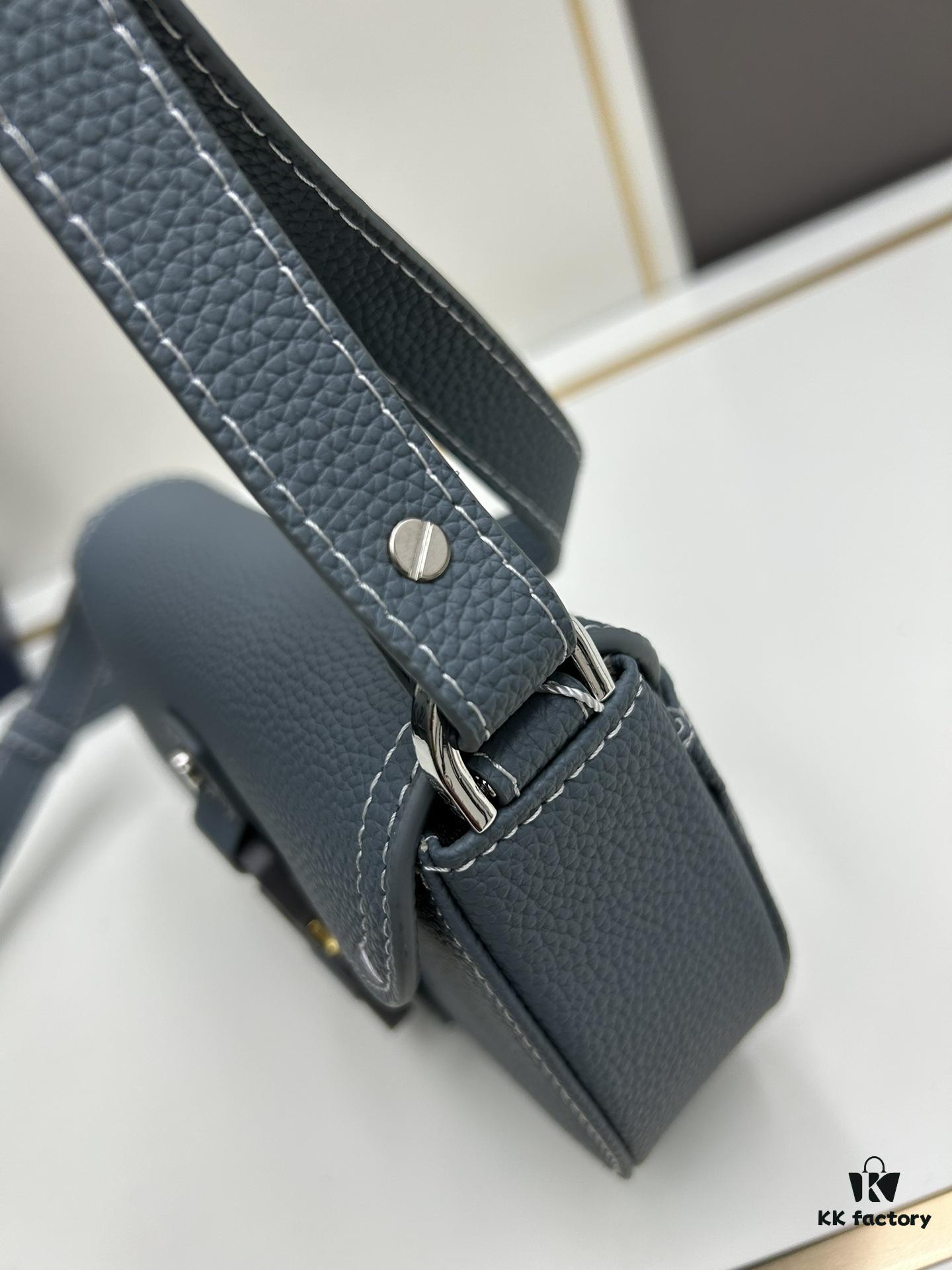 693097636e68136f4d9aa64b Dior Saddle Clutch with Shoulder Strap, Original Fabric Combined with Leather