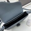 693097636e68136f4d9aa64c Dior Saddle Clutch with Shoulder Strap, Original Fabric Combined with Leather