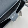 693097656e68136f4d9aa64d Dior Saddle Clutch with Shoulder Strap, Original Fabric Combined with Leather
