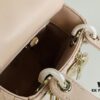 693097856e68136f4d9aa684 Lady Dior Small Three-Compartment Handbag with Silk Scarf