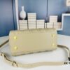 693097896e68136f4d9aa68c Large Lady Dior Handbag with Silk Scarf, Quilted Cannage Pattern, Five Compartment Design