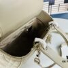 6930978a6e68136f4d9aa68d Large Lady Dior Handbag with Silk Scarf, Quilted Cannage Pattern, Five Compartment Design