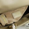 Medium Lady Dior Bag with Silk Scarf, Cannage Quilting, Four Compartment Handbag