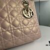 Large Lady Dior Handbag with Silk Scarf