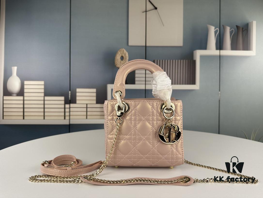 6930979b6e68136f4d9aa6b4 Lady Dior Small Three-Compartment Handbag with Silk Scarf