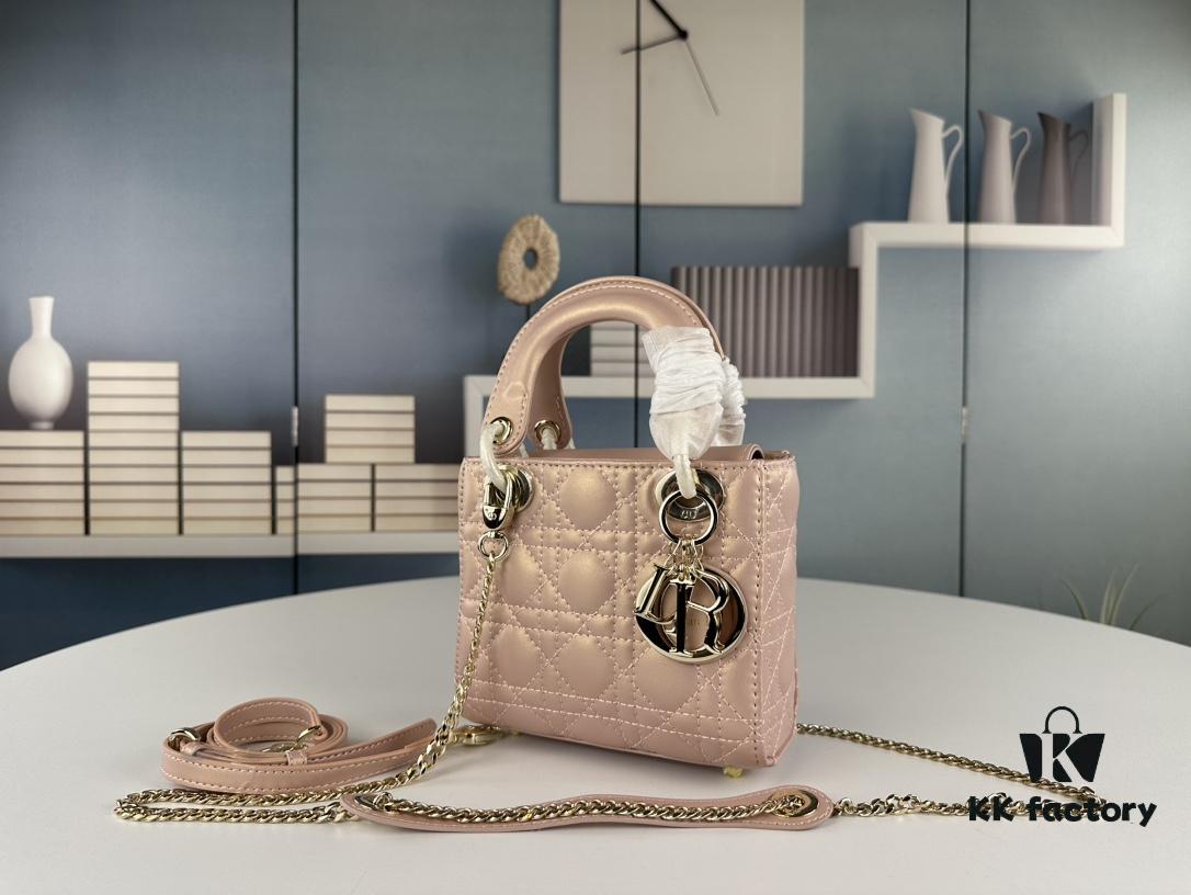 6930979c6e68136f4d9aa6b6 Lady Dior Small Three-Compartment Handbag with Silk Scarf