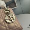 6930979d6e68136f4d9aa6b7 Lady Dior Small Three-Compartment Handbag with Silk Scarf