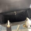 Large Lady Dior Handbag with Silk Scarf, Cannage Quilting, Five Compartment Design