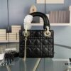 693097b76e68136f4d9aa6eb Lady Dior Small Three-Compartment Bag with Silk Scarf