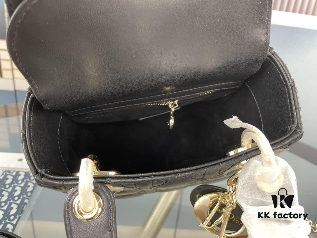 693097ba6e68136f4d9aa6f0 Lady Dior Small Three-Compartment Bag with Silk Scarf