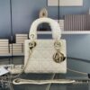 693097c36e68136f4d9aa704 Lady Dior Small Three-Compartment Handbag with Silk Scarf
