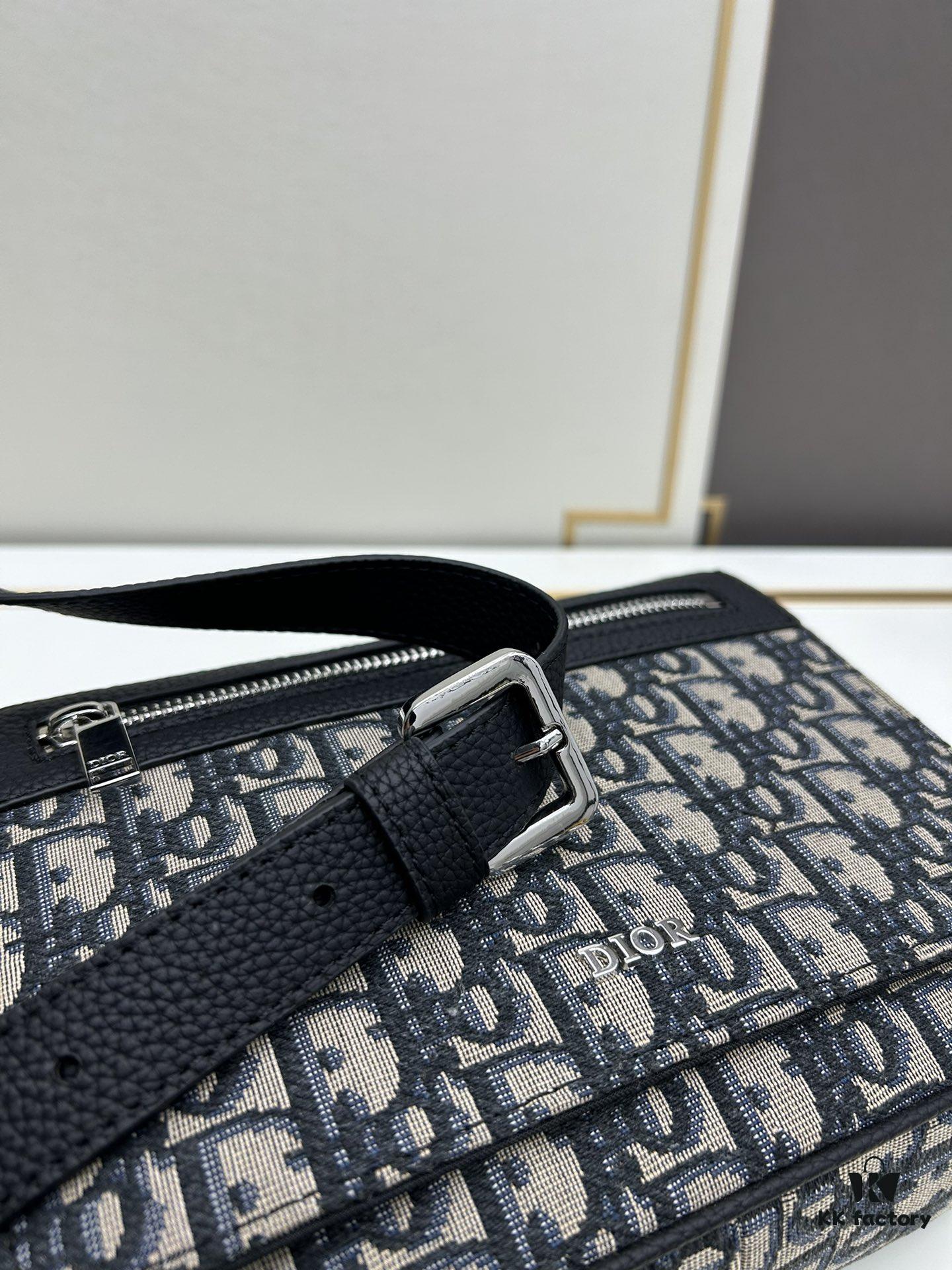 693097df6e68136f4d9aa73d Dior Messenger Bag for Men, Model 9045, Box Size 22x17x6 cm
