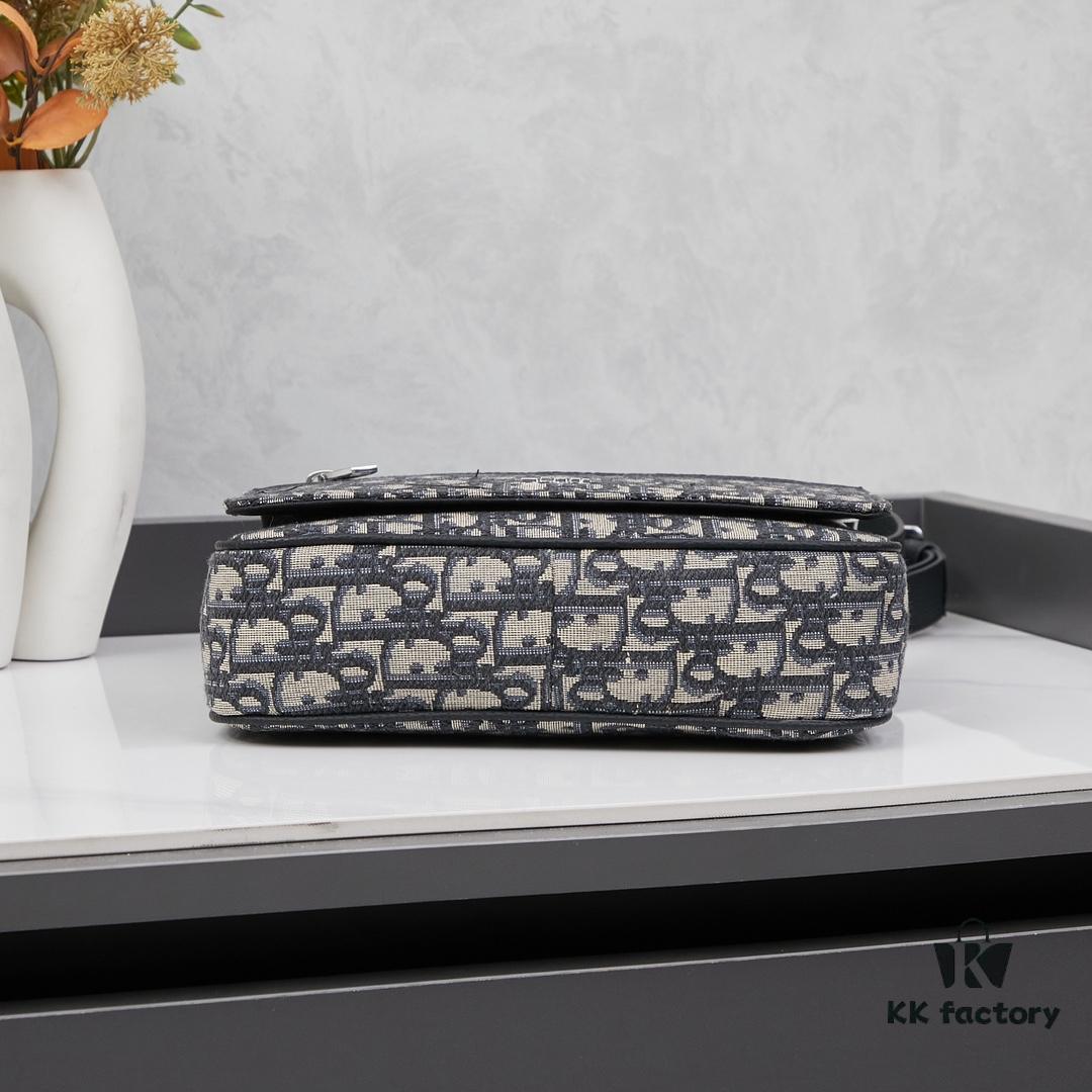 Dior Messenger Bag for Men, Model 9045, Box Size 22x17x6 cm