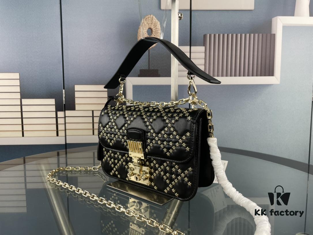 693098016e68136f4d9aa77f ✨【Premium Gift Box Included】Dior Lady Dior Love Christian Dior 👉 Qixi Limited Edition 💗 (Christian Dior, CD) New Store-Release Diorama Chain Bag, In-Store Hit