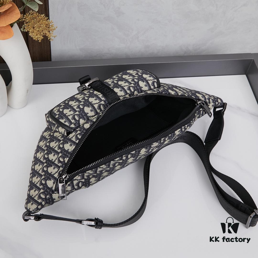 693098086e68136f4d9aa78d 2025 Spring New Dior 8 Waist Bag with Box - King of Value for Money