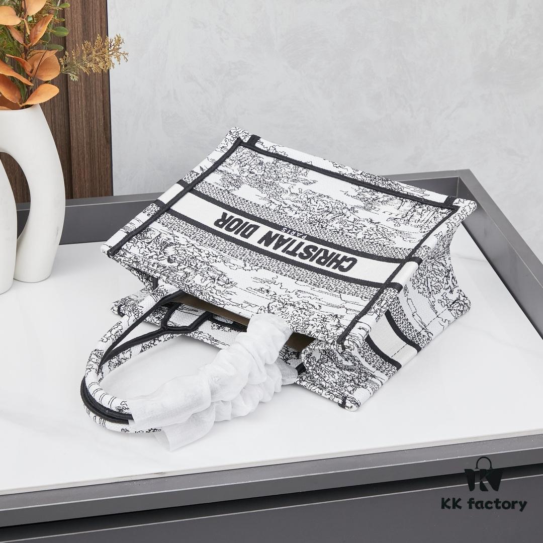 693098156e68136f4d9aa7a8 Book Tote Bag (Small Size, Embroidered 26.5cm)
