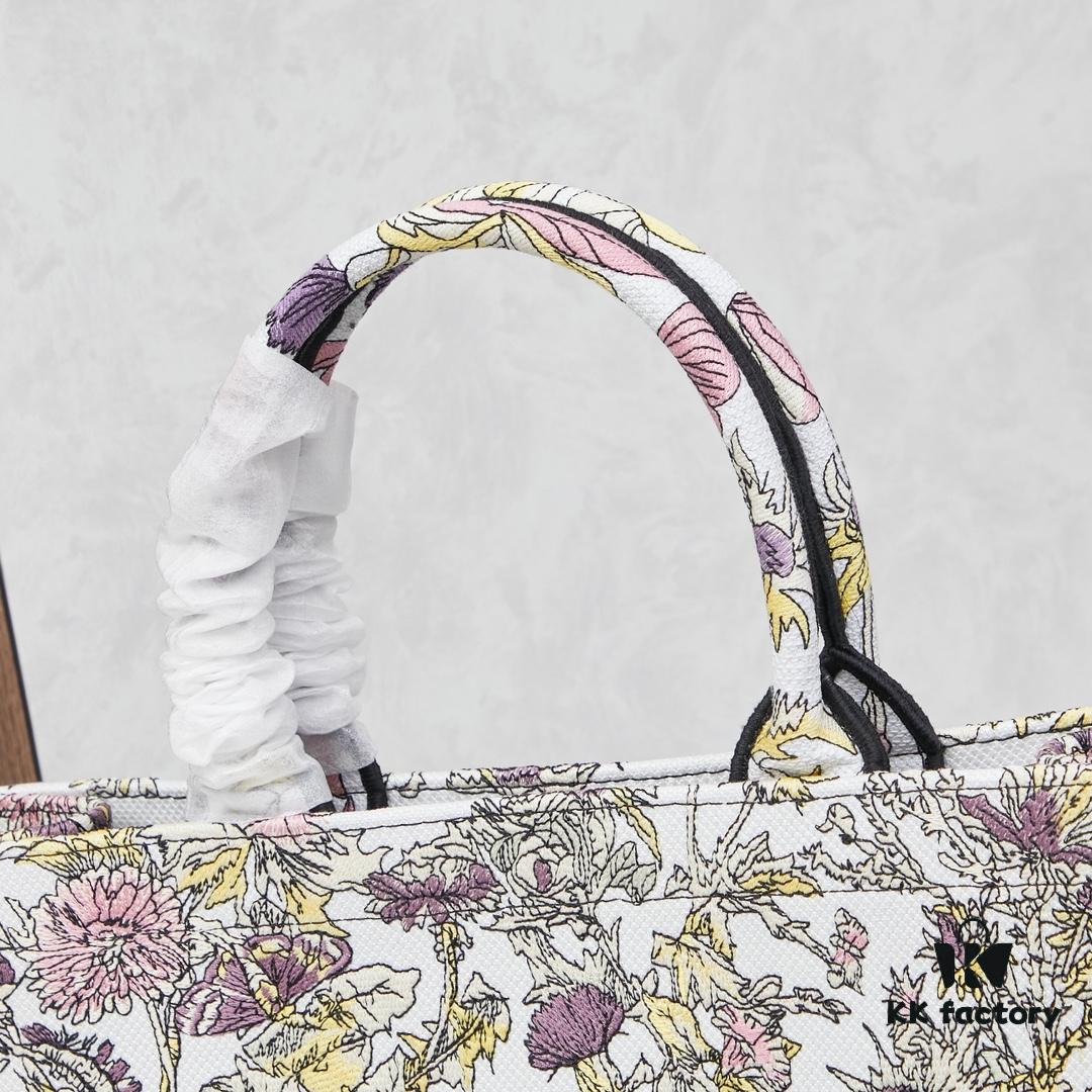 Embroidered Large [Di0r Book Tote]