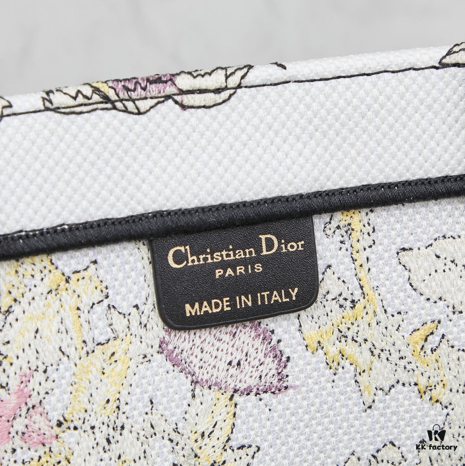 Embroidered Large [Di0r Book Tote]