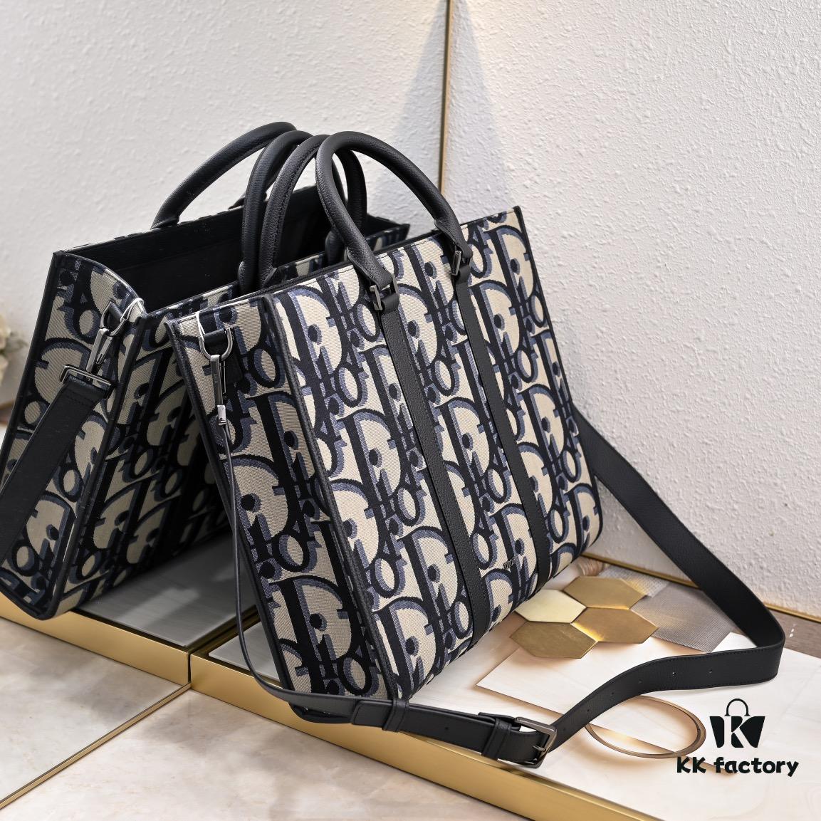6930983f6e68136f4d9aa7fb Top-Grade Original 🔥 Oblique Fabric East-West Handbag