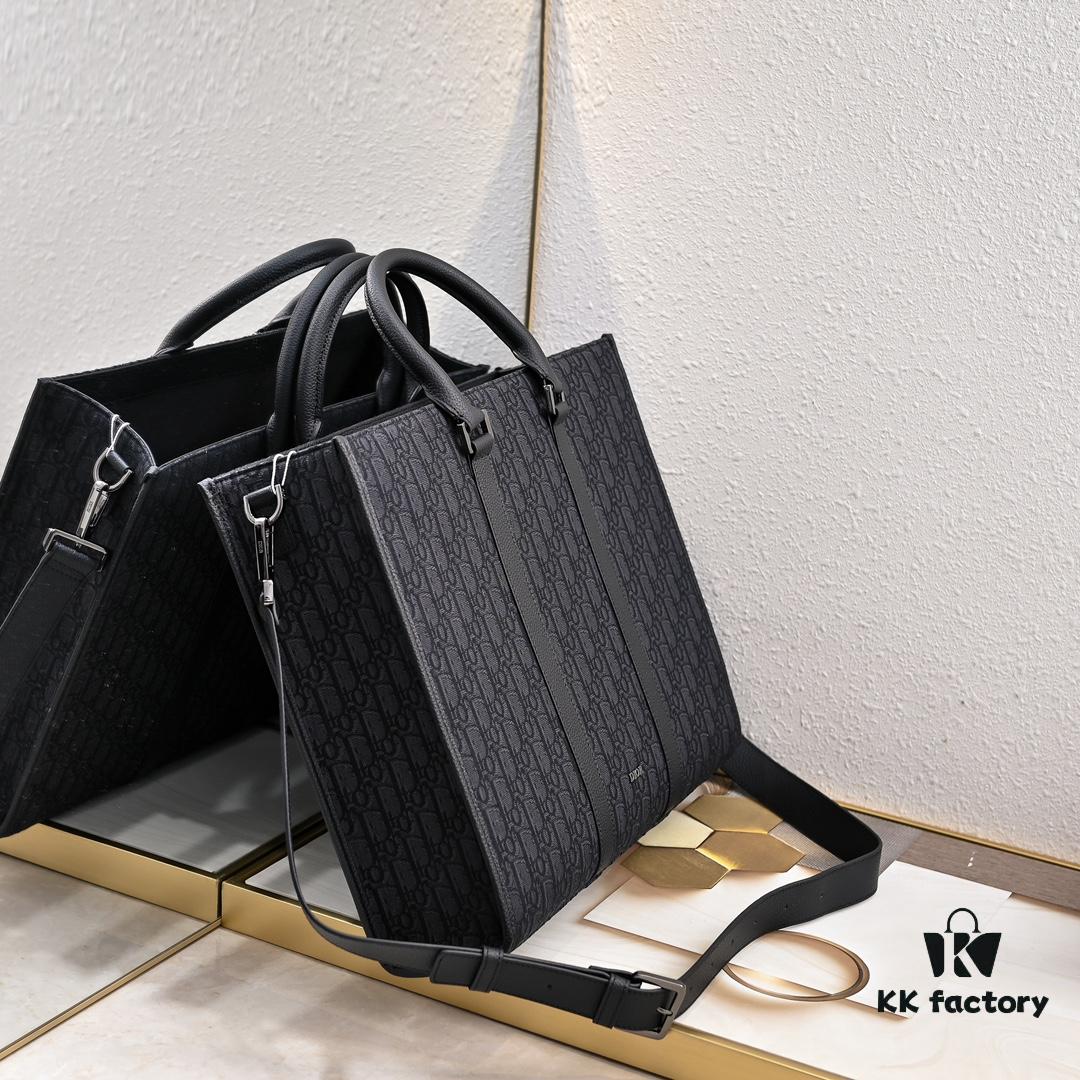 693098496e68136f4d9aa80f Luxury Original Oblique Fabric East-West Handbag