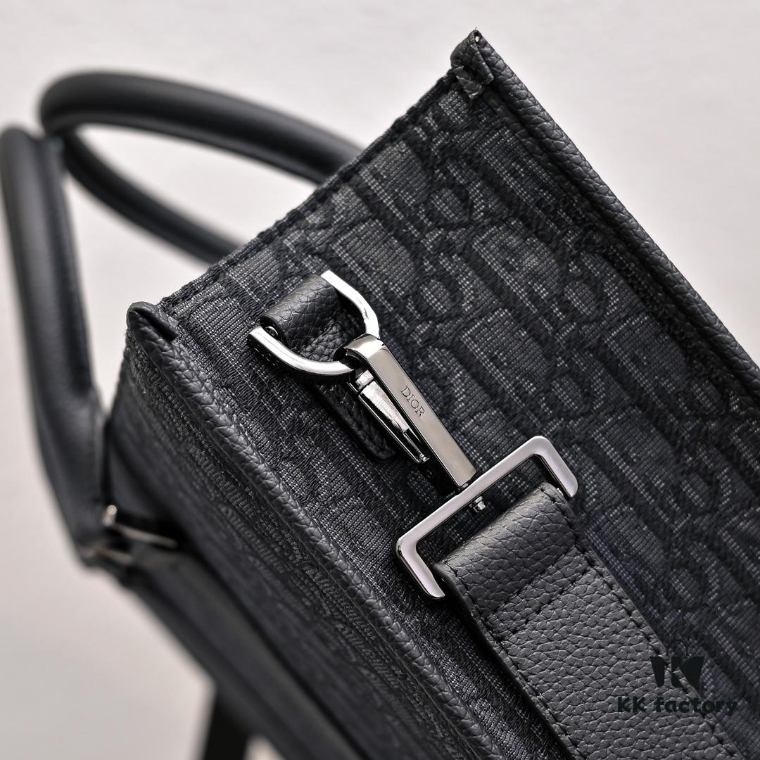 6930984a6e68136f4d9aa813 Luxury Original Oblique Fabric East-West Handbag