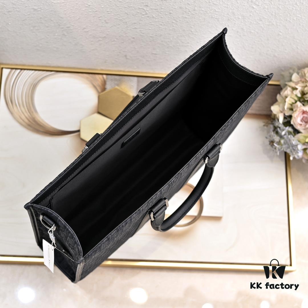 6930984a6e68136f4d9aa814 Luxury Original Oblique Fabric East-West Handbag