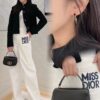 693098686e68136f4d9aa84c 30 Montaigne Avenue Top Handle Bag (With Box) - Medium Size